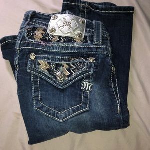 Size 25 Miss Me jeans Midrise Boot